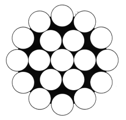 Splot stalowy 1×19 M